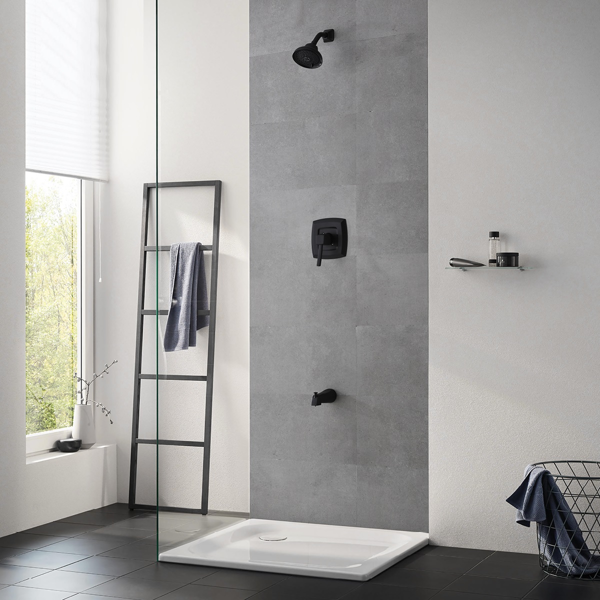 Redefiniendo la elegancia: el encanto de las llaves monomando negras para ducha y bañera con duchas de mano